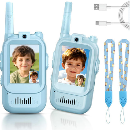 MindFlow™ Kids Video Walkie Talkies (Pack of 2)