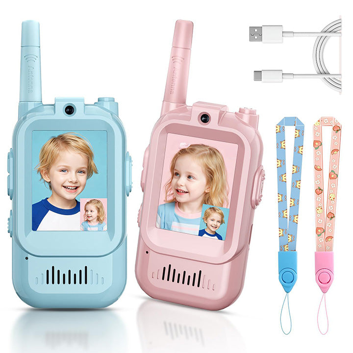 MindFlow™ Kids Video Walkie Talkies (Pack of 2)