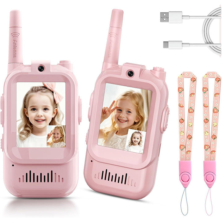 MindFlow™ Kids Video Walkie Talkies (Pack of 2)